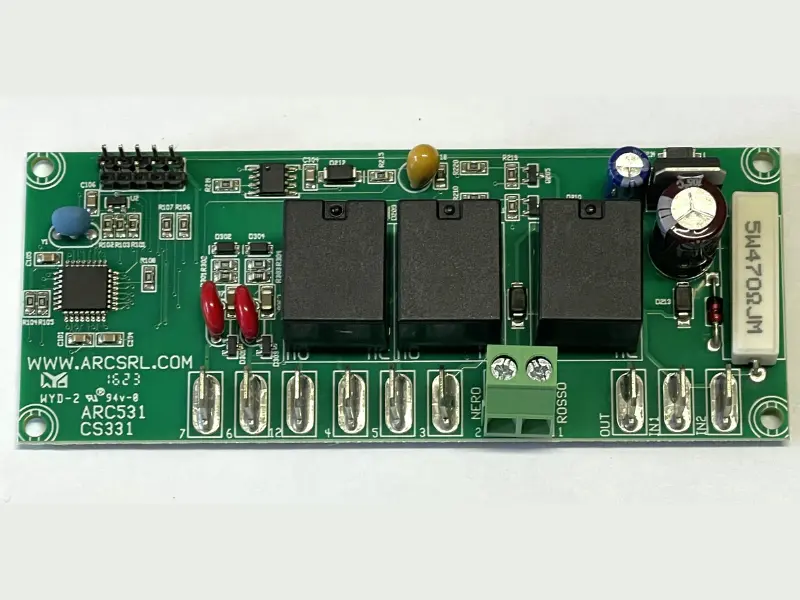 Microprocessor control board for pressure washers with sensor inputs – Model ARC 531